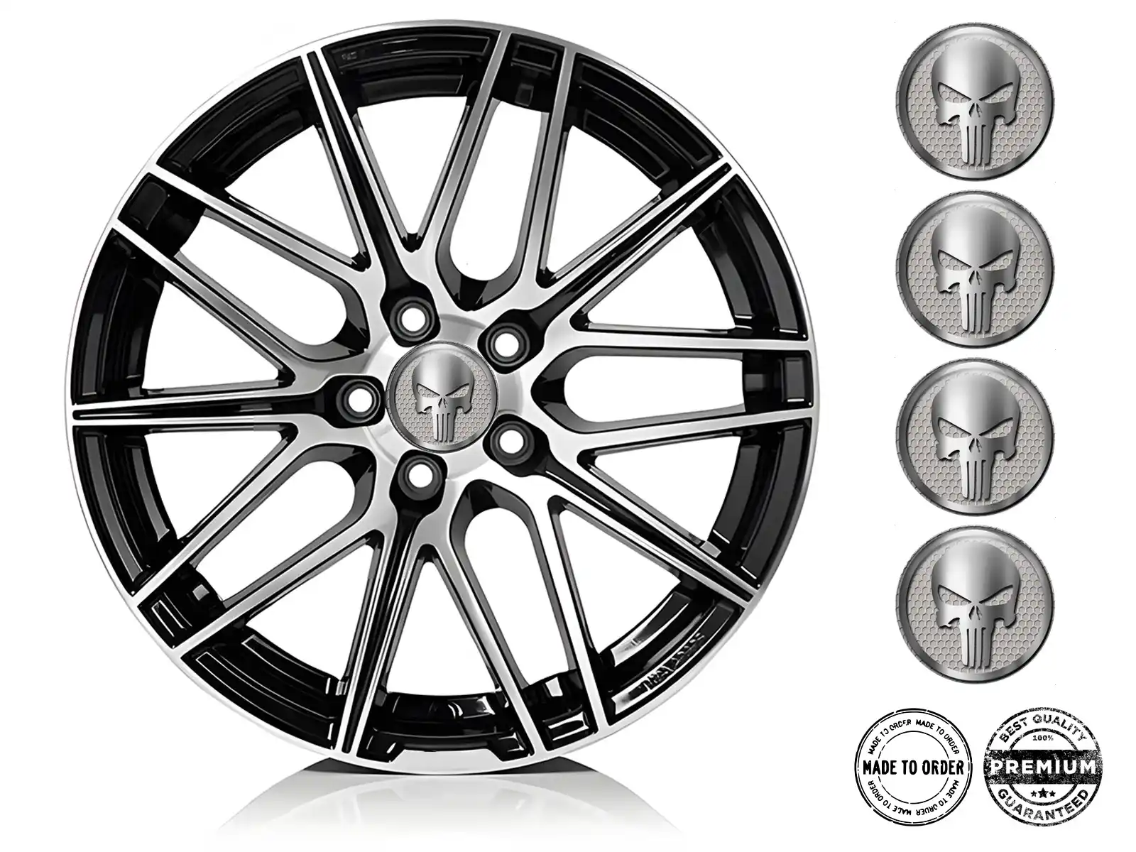 Rim Stickers Car Logo Pro Racing Drift Design